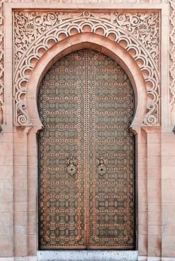 Glasbild ORIENTALISCHE TÜR