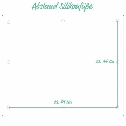 Herdabdeckplatte Chili