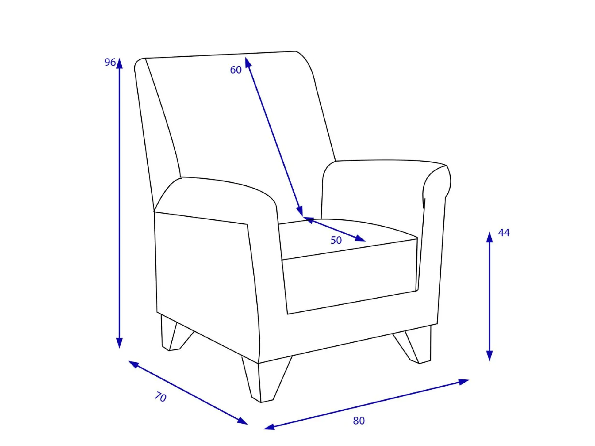 Hochlehnsessel MONDO QUADRA