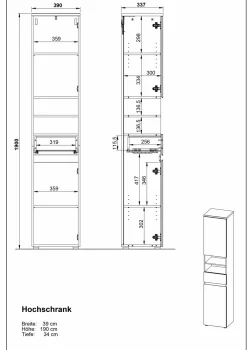 Hochschrank vito MAYOR