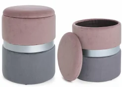 Hocker POLINA 2er Set