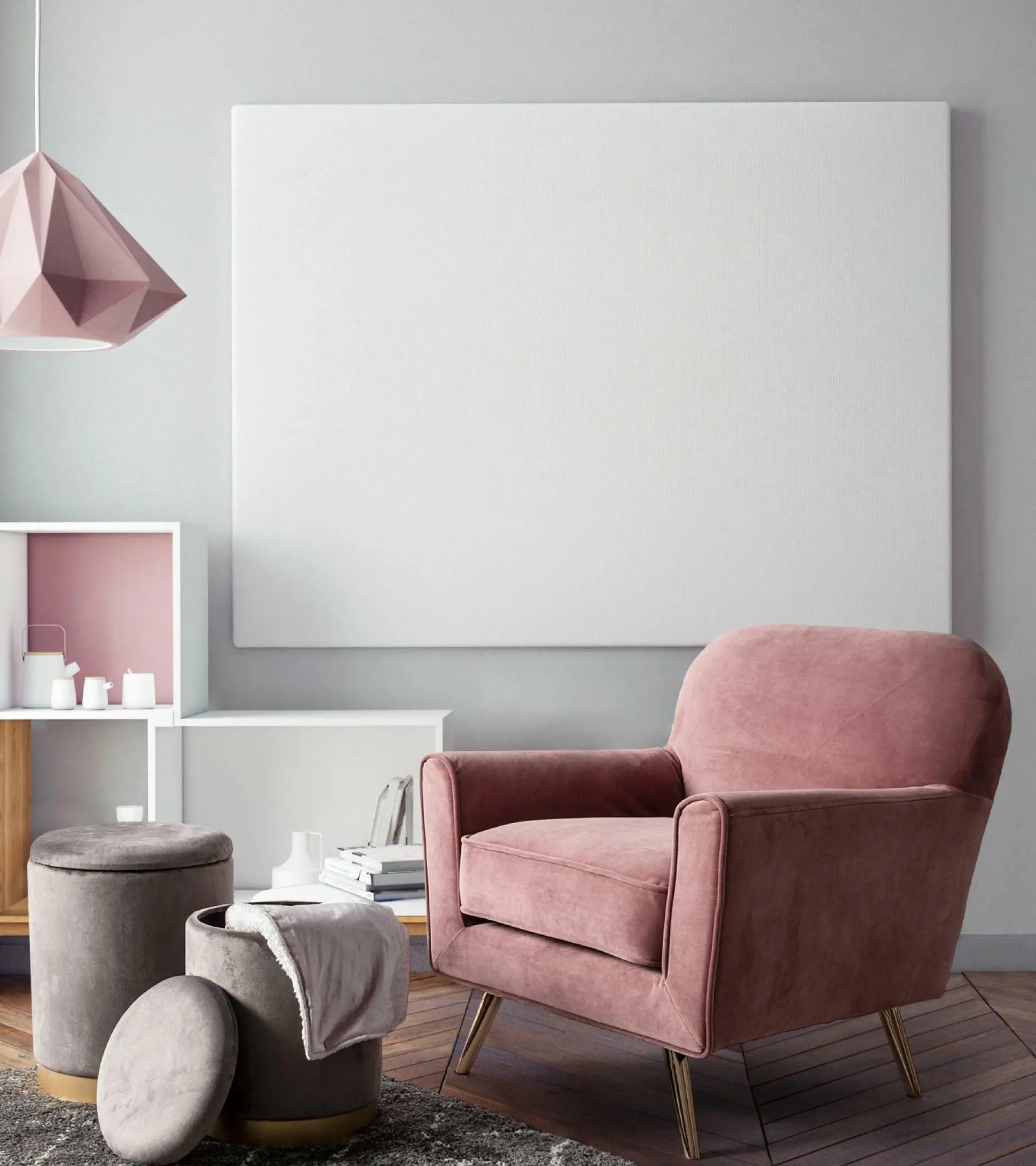 Hocker POLINA 2er Set