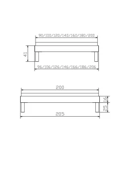 Holzbett HASENA RAPALLO