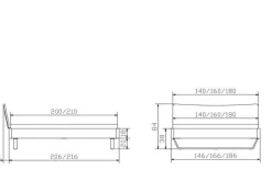 Holzbett HASENA TRESALI