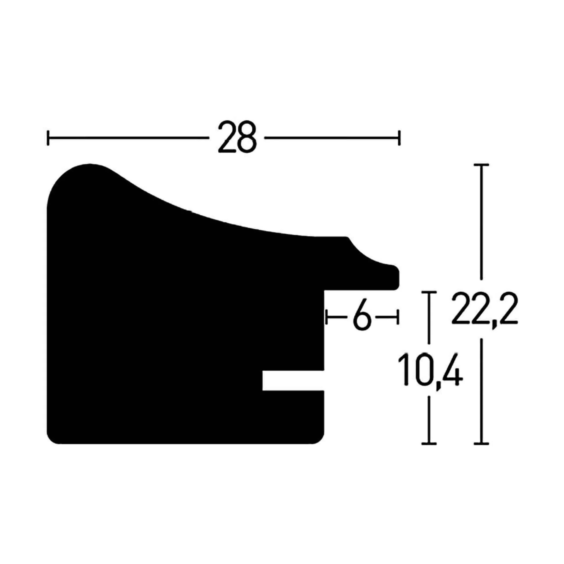 Holz-Wechselrahmen derby
