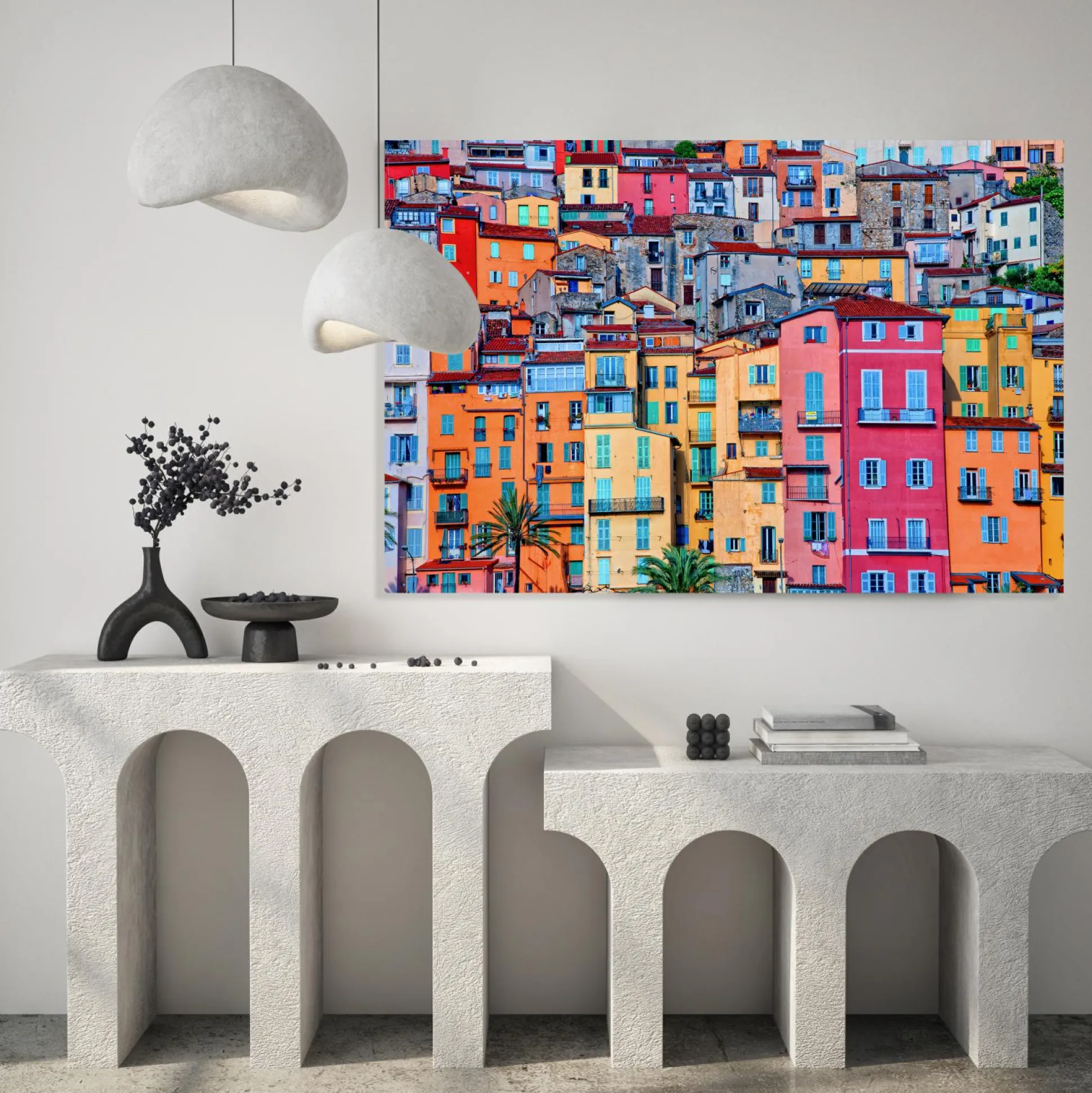 Keilrahmenbild COLORFUL World