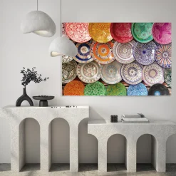 Keilrahmenbild COLORFUL World