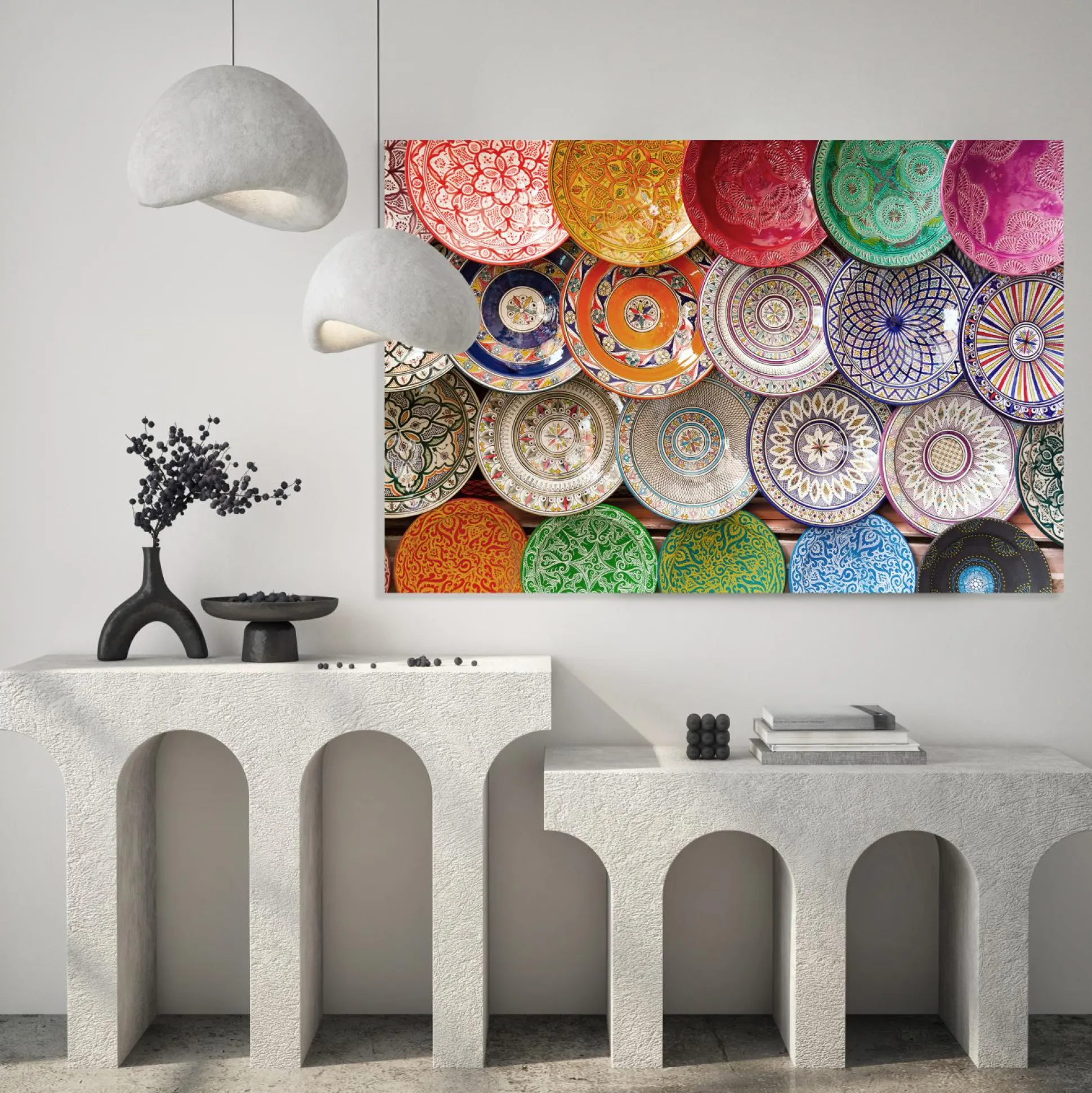 Keilrahmenbild COLORFUL World