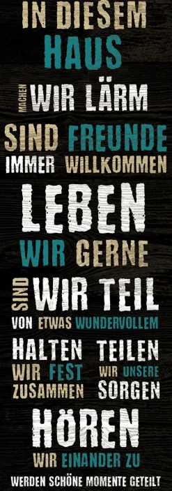 Keilrahmenbild GELIEBT I