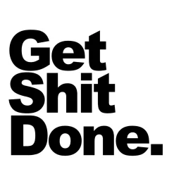 Keilrahmenbild GET SHIT DONE