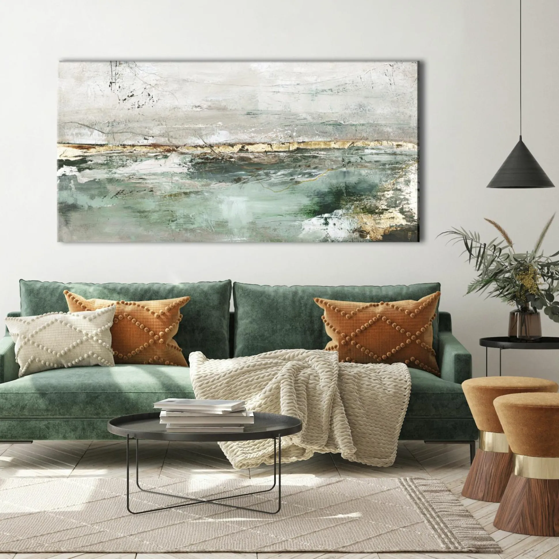 Keilrahmenbild LOW LIMIT GREEN