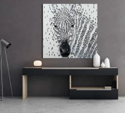 Keilrahmenbild ZEBRA