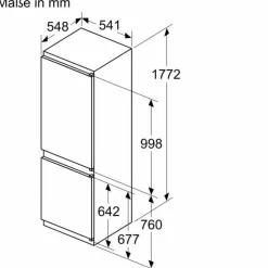 Kühlgefrierkombination BOSCH