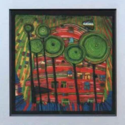 Kunstdruck HUNDERTWASSER