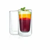 Latte-Macchiatoglas-Set NERO