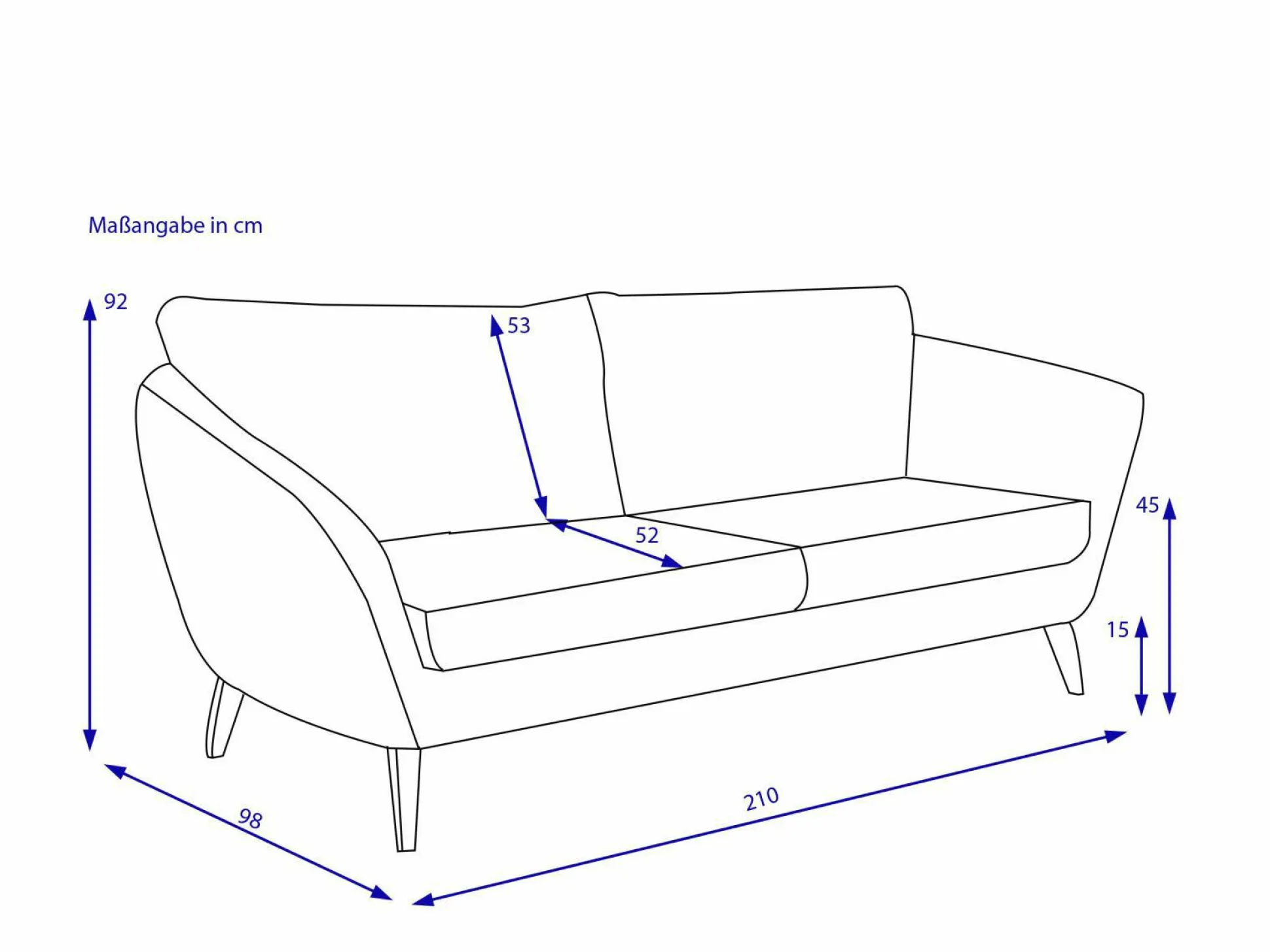 Megasofa SANSIBAR FÜNEN