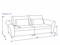 Megasofa SANSIBAR SANDE