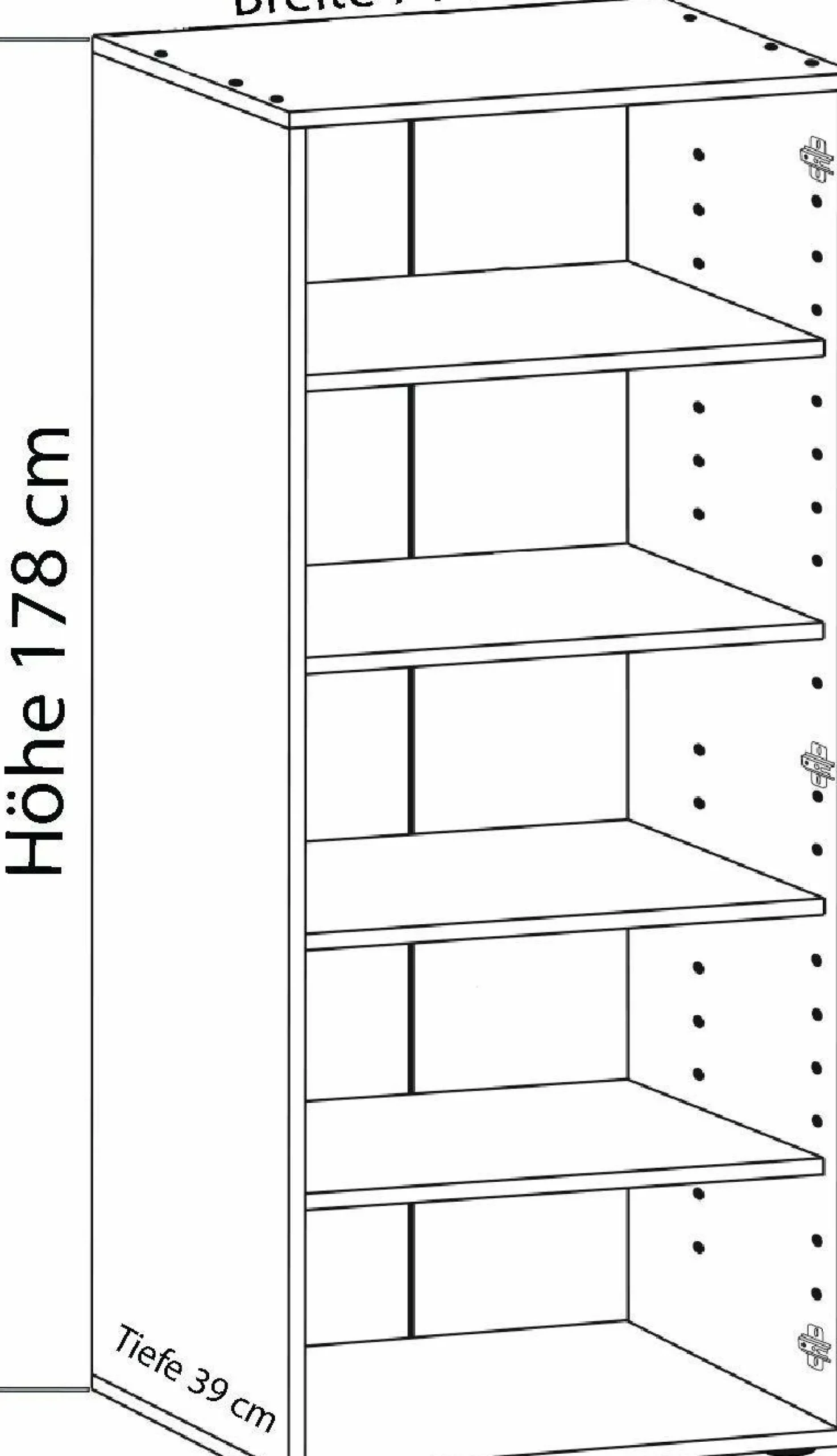 Mehrzweckregal VANDOL I