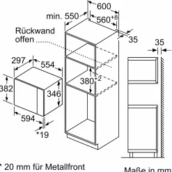 Mikrowelle Bosch BFL524MB0