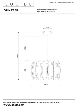 Pendelleuchte GLINSTAR