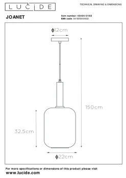 Pendelleuchte JOANET