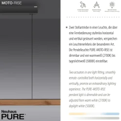 Pendelleuchte PURE MOTO-RISE