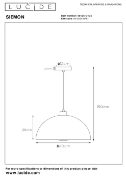 Pendelleuchte SIEMON