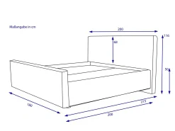Polsterbett DUNLOPILLO SELECT