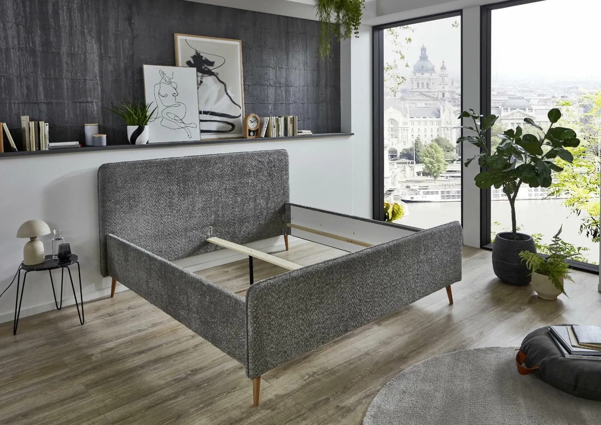 Polsterbett HARPER SELMA