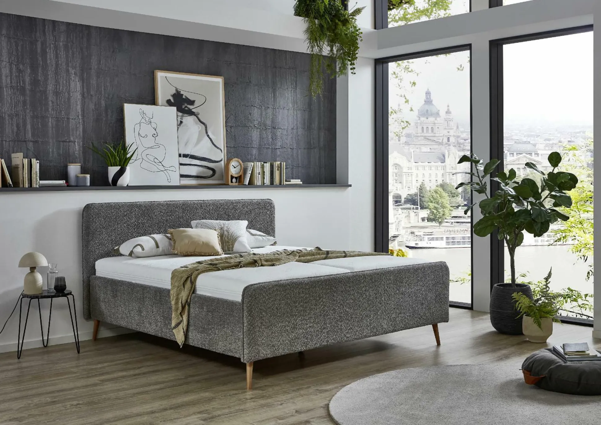 Polsterbett HARPER SELMA