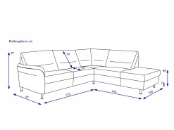Polsterecke SYSTEMPOLSTER DAKOTA