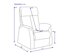 Relaxsessel himolla BIBERKOPF