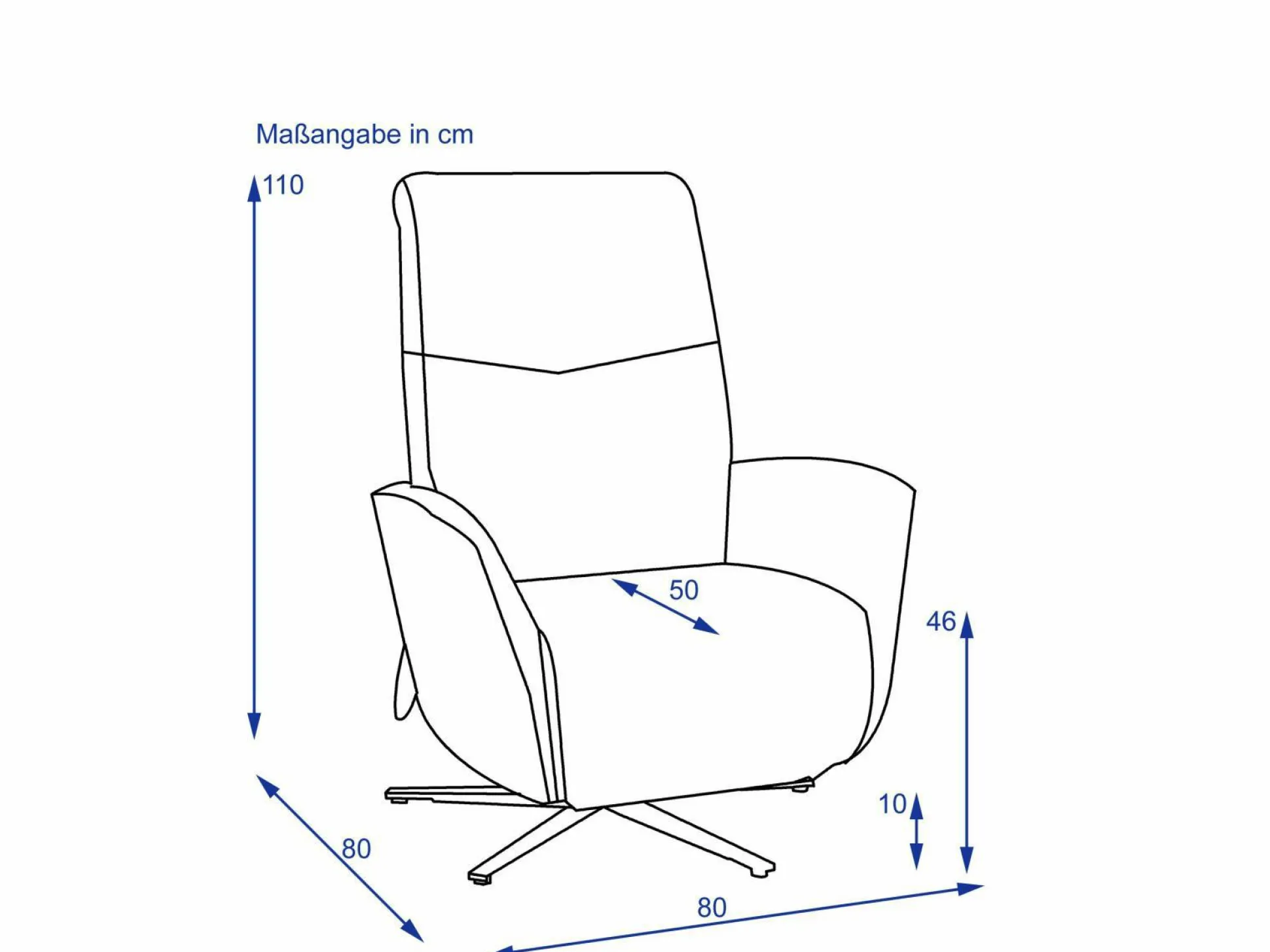 Relaxsessel himolla BRANDSTEIN