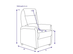 Relaxsessel himolla JUTTA