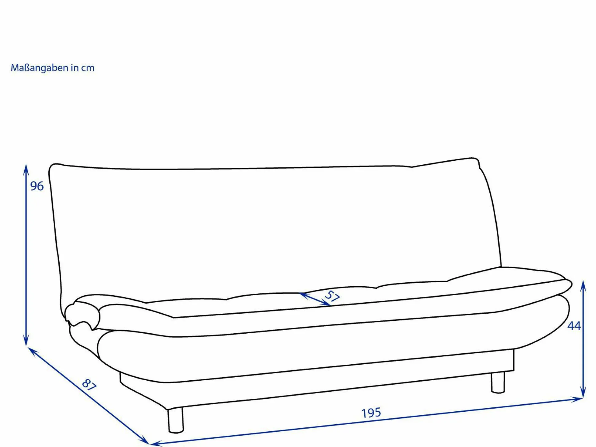 Schlafsofa BAKERSFIELD