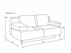 Schlafsofa Elastoform RAMINA