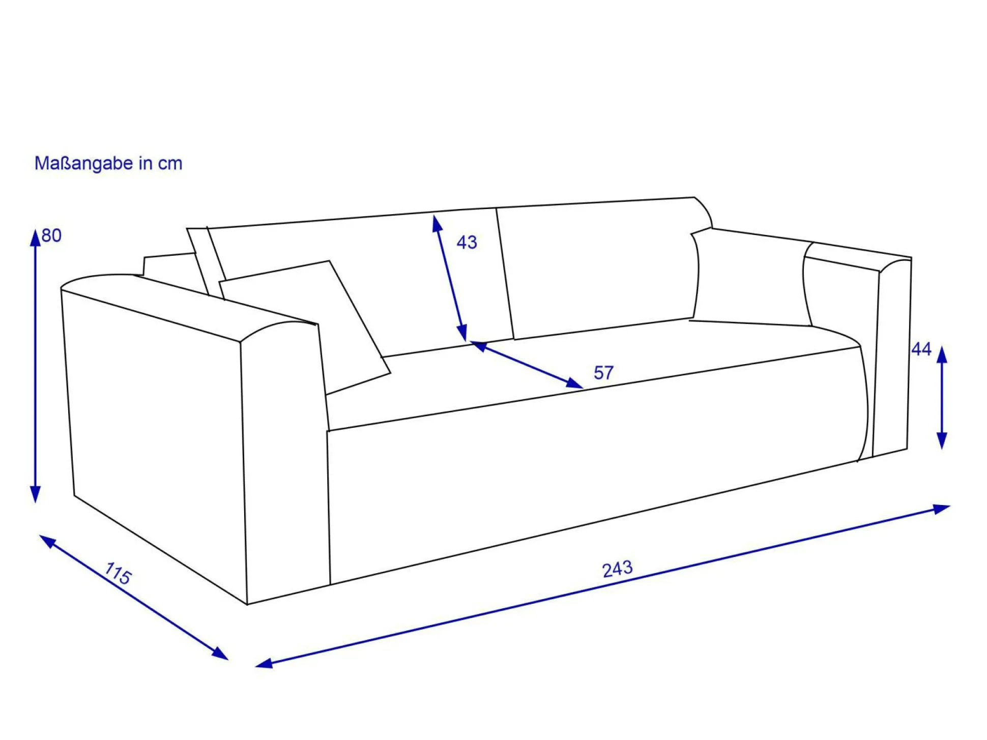 Schlafsofa HARPER JAKSON