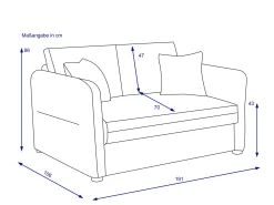 Schlafsofa HARPER JOHNSTOWN