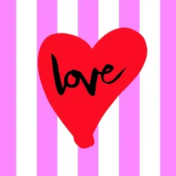 Servietten LOVE
