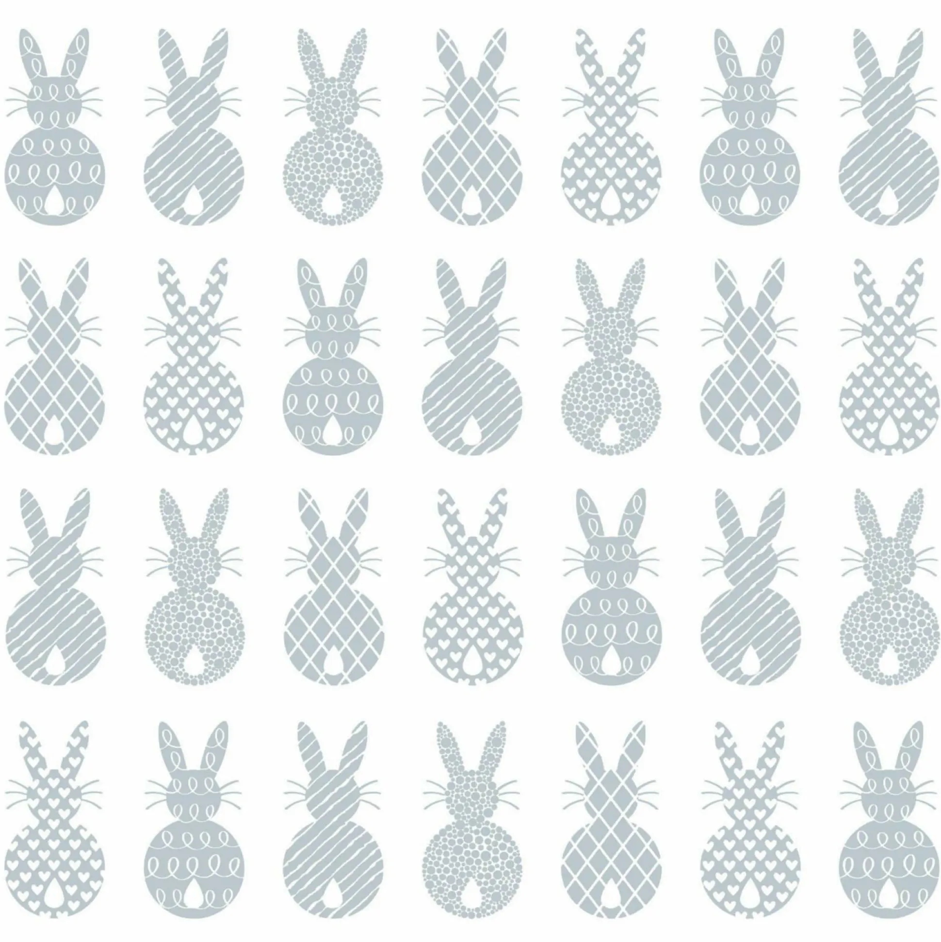 Servietten PURE EASTER RABBITS