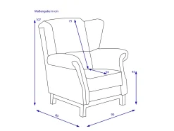 Sessel bassetti SALINA