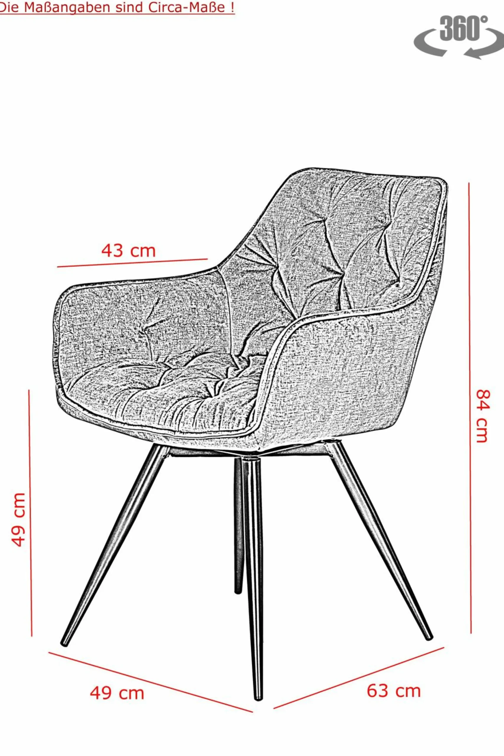 Sessel FLORENTINA S 2er Set