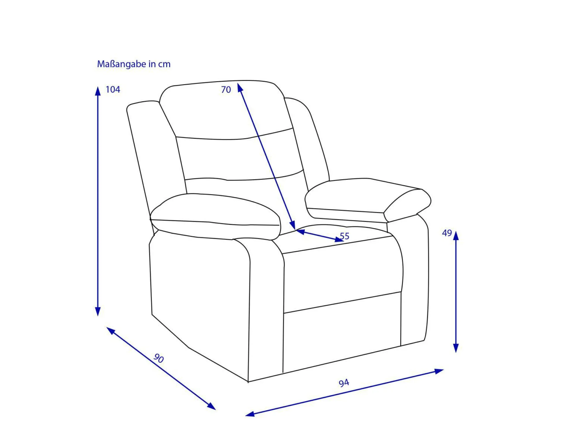 Sessel HARPER HUAMBO