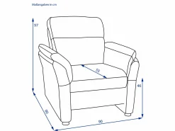 Sessel SYSTEMPOLSTER DELTA-S
