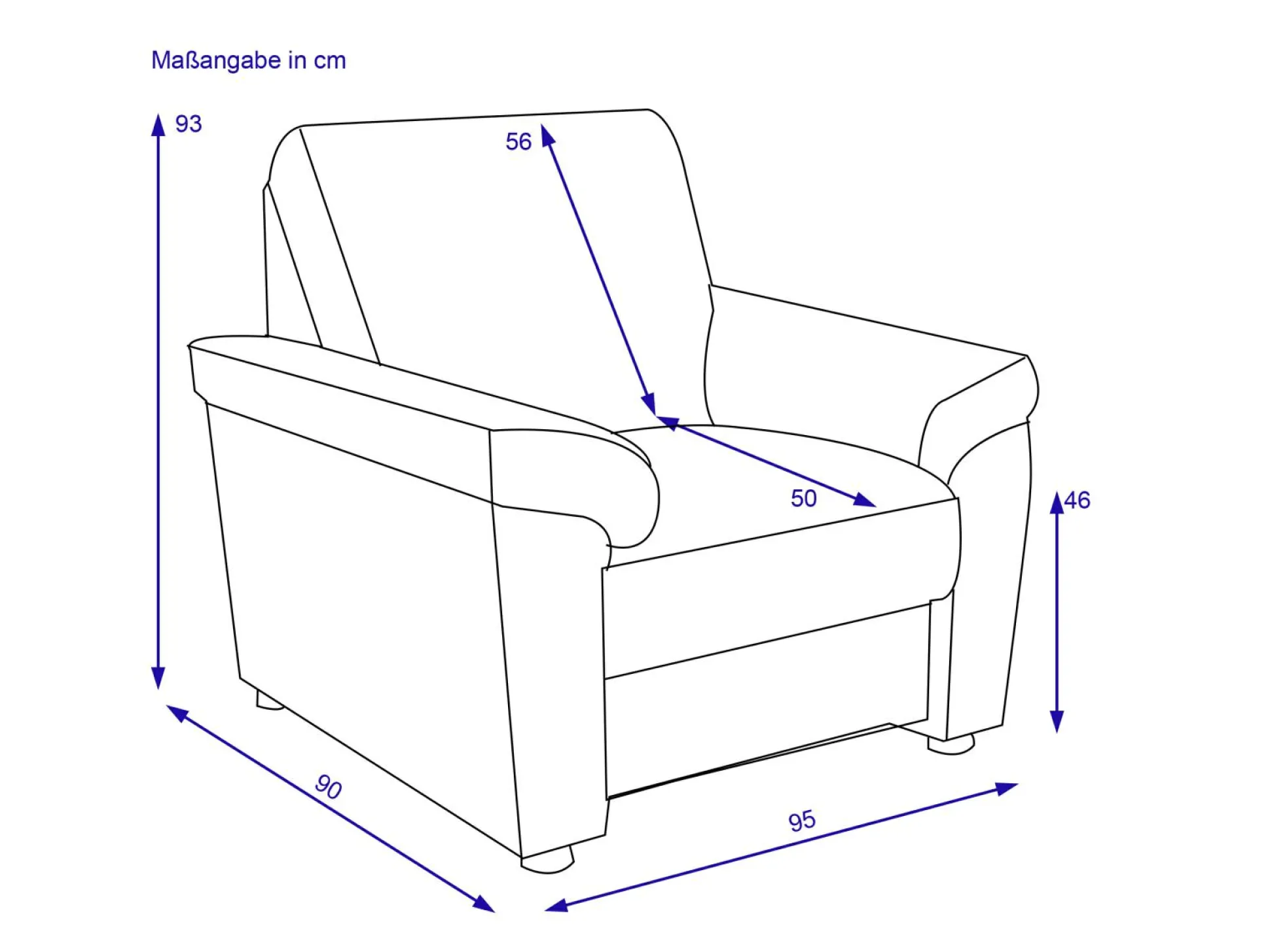 Sessel SYSTEMPOLSTER VICTORIA