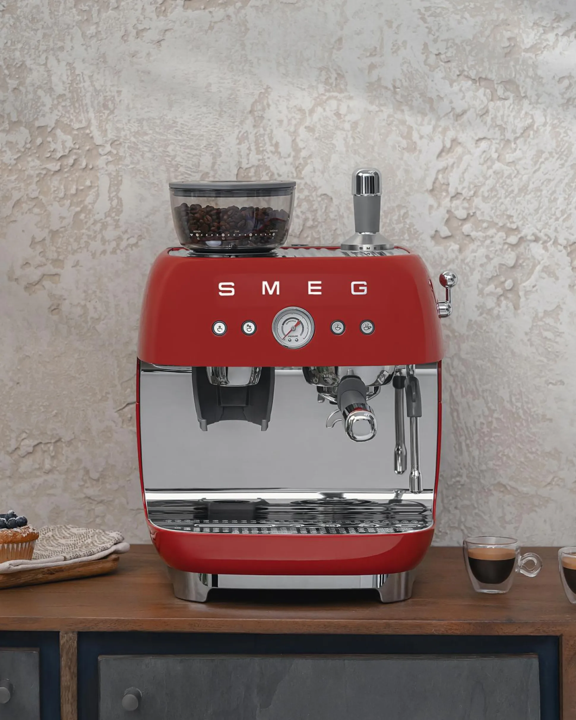 Siebträgermaschine smeg