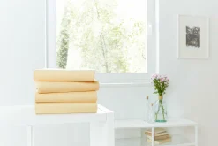 Spannbettlaken Jersey peach