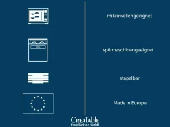 Speiseteller MAGIC BLACK