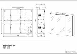 Spiegelschrank HARPER GRÖMITZ