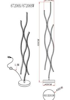 Stehleuchte GERONIMO